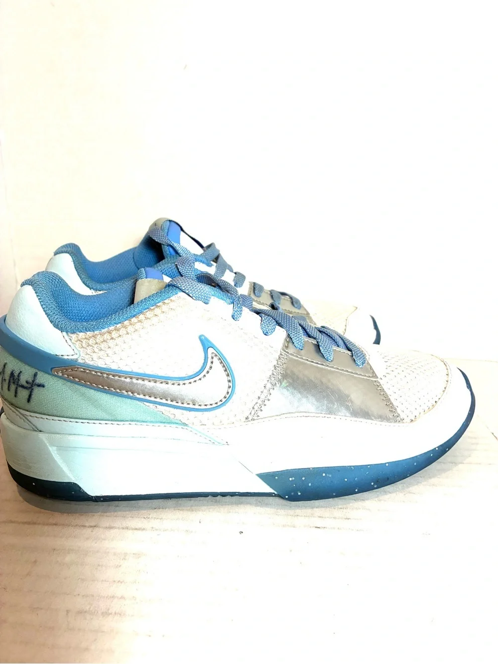 Nike Ja 1 SE All Star Sneakers Kids Size 6Y GS Blue White Basketball FJ1266-40